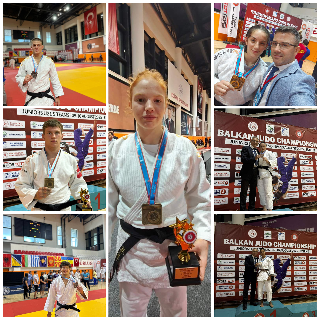 Džudisti Republike Srpske osvojili 8 medalja na prvenstvu Balkana